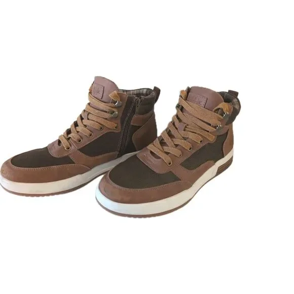 Men's Ashford Hayes Chestnut Brown Boots, Size 10, With Flannel Lining - Picture 5 of 9